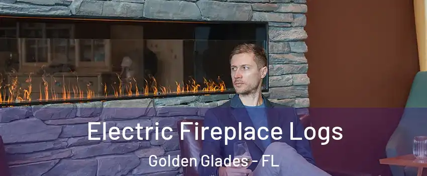  Electric Fireplace Logs Golden Glades - FL