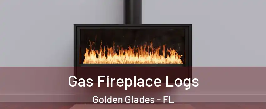  Gas Fireplace Logs Golden Glades - FL