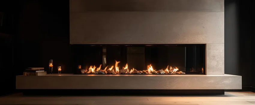 Gas Fireplace Ember Bed Design Services in Golden Glades, Florida