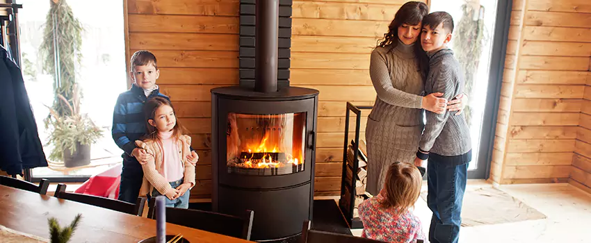 Morso Cast Iron Fireplace Insert Installation in Golden Glades, Florida