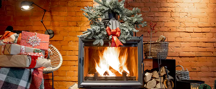 Travis Industries Linear Gas Fireplace Installation in Golden Glades, Florida